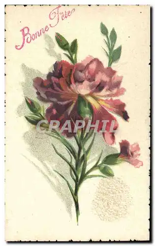 Cartes postales Fantaisie Fleurs