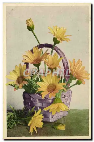 Cartes postales Fantaisie Fleurs