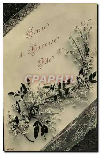 Cartes postales Fantaisie Fleurs