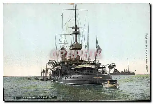 Cartes postales Bateau Le cuirasse Massena