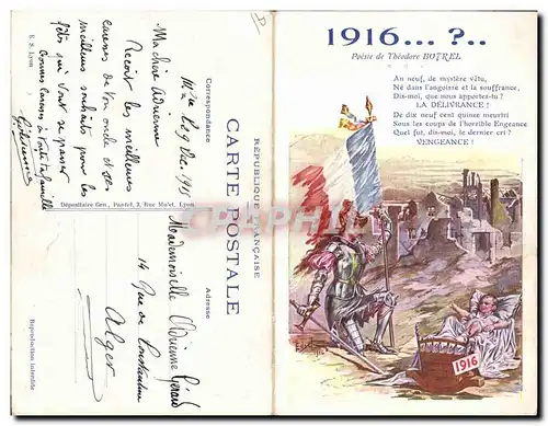 Cartes postales Fantaisie Illustrateur Militaria Theodore Botrel