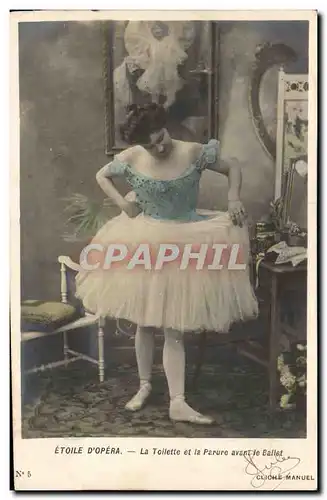 Ansichtskarte AK Theatre Etoile d&#39Opera La toilette et la parure avant le ballet