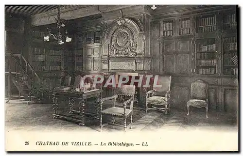 Cartes postales Bibliotheque Chateau de Vizille