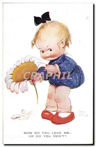 Cartes postales Fantaisie Illustrateur Enfant Fleur Mabel Lucie Attwell