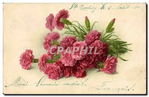 Cartes postales Fantaisie Fleurs