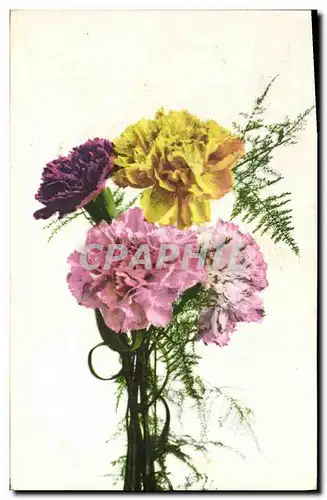 Cartes postales Fantaisie Fleurs