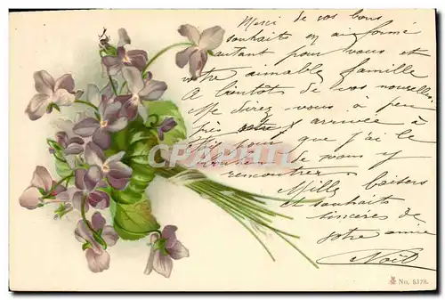 Cartes postales Fantaisie Fleurs