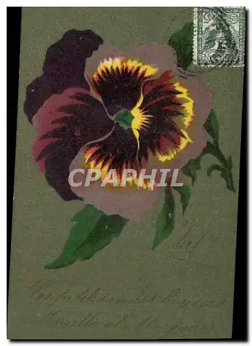 Cartes postales Fantaisie Fleurs