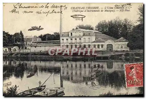 Cartes postales Chateau Thierry L&#39usine Couesnon et Cie Fabrique d&#39instruments de musique