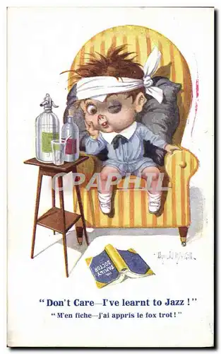 Cartes postales Fantaisie Illustrateur Donald Mc Gill Enfant