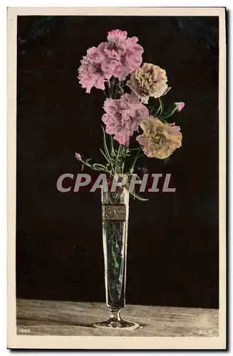 Cartes postales Fantaisie Fleurs