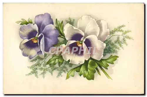 Cartes postales Fantaisie Fleurs