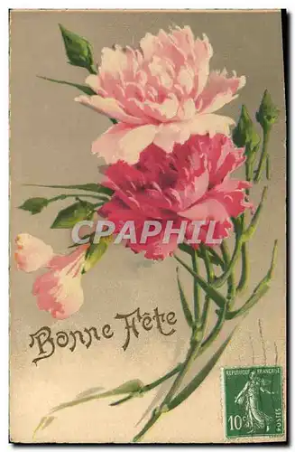 Cartes postales Fantaisie Fleurs