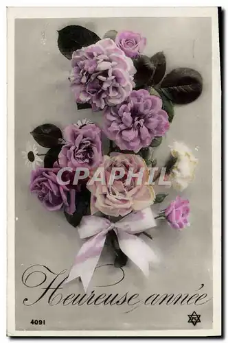 Cartes postales Fantaisie Fleurs