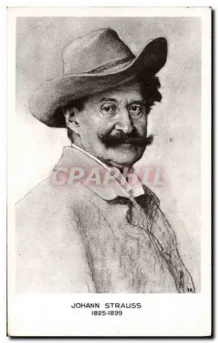 Cartes postales Johann Strauss