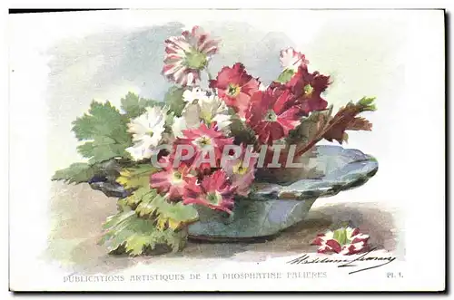 Cartes postales Fantaisie Fleurs