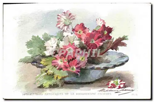 Cartes postales Fantaisie Fleurs