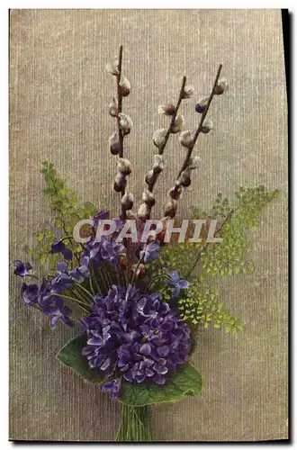 Cartes postales Fantaisie Fleurs