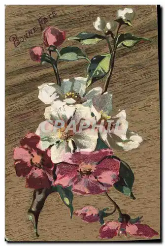 Cartes postales Fantaisie Fleurs