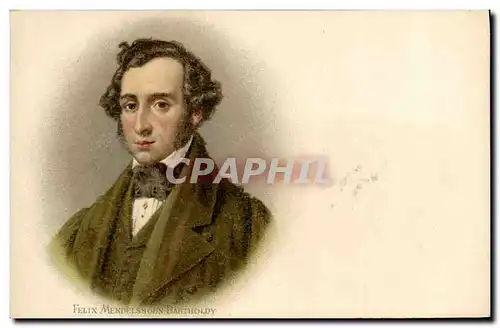 Ansichtskarte AK Felix Mendelssohn Bartholdy