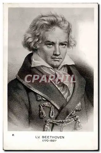 Cartes postales Beethoven