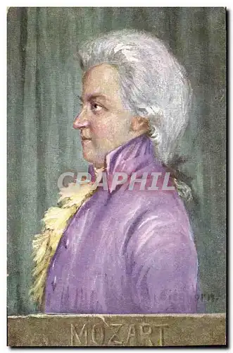 Cartes postales Mozart