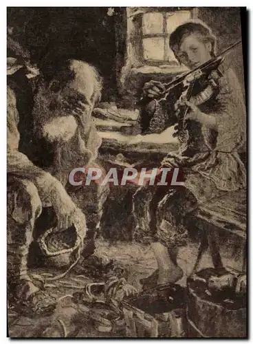 Cartes postales Violon Violoniste Enfant Russie Russia