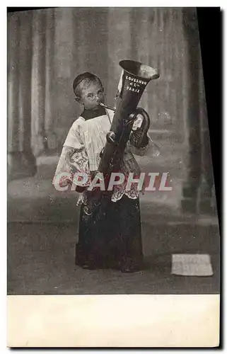 Cartes postales Enfant Cuivre