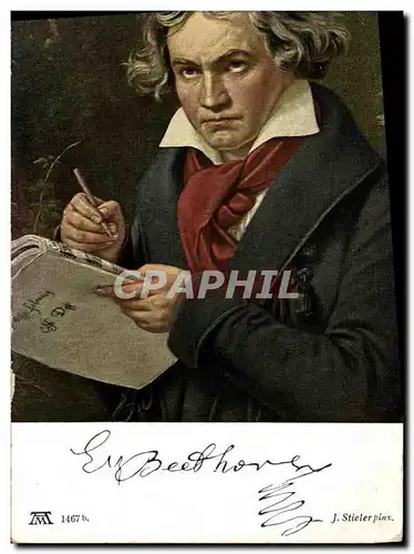 Cartes postales Beethoven