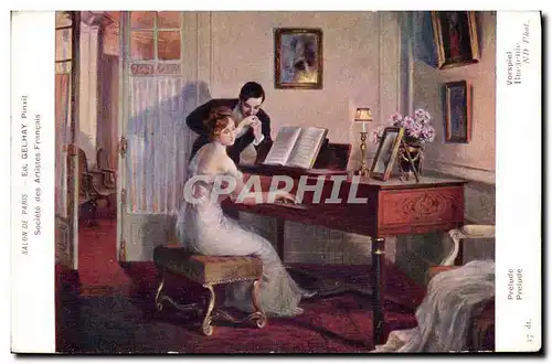 Cartes postales Salon de Paris Prelude