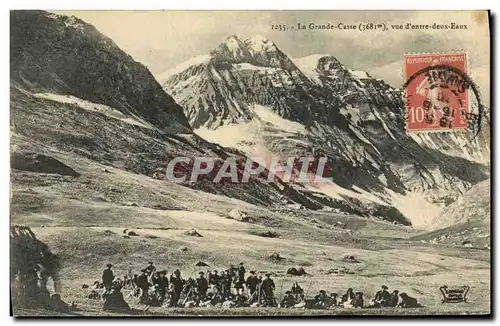 Ansichtskarte AK Militaria Chasseurs alpins La grande casse vue d&#39entre deux eaux