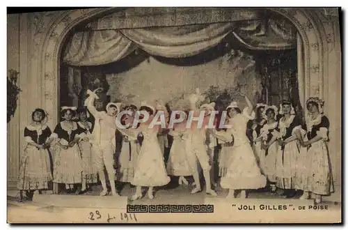 Cartes postales Theatre Joli Gilles de Poise