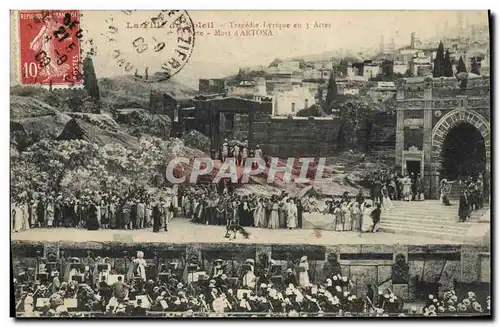 Cartes postales Theatre la fille du soleil Tragedie lyrique mort d&#39Artona