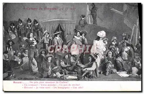 Cartes postales Theatre Cyrano de Bergerac Roxane