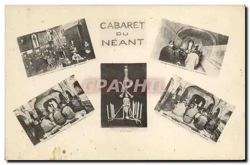 Cartes postales Theatre Cabaret du neant Paris Montmartre