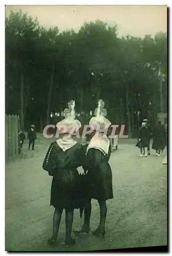 Cartes postales Folklore Costumes Sablais