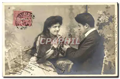 Cartes postales Jeux Femme