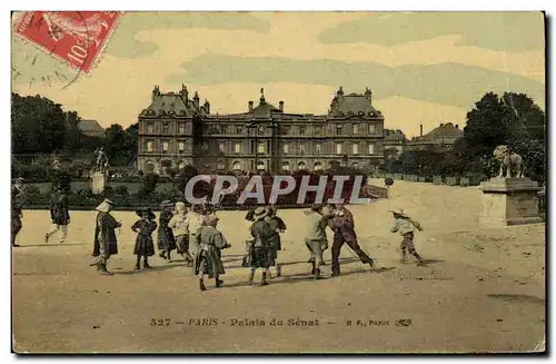 Cartes postales Paris Palais du Senat Bagarre Enfants