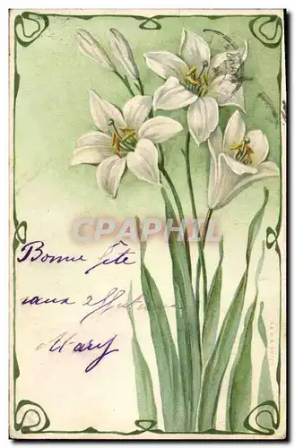 Cartes postales Fantaisie Fleurs