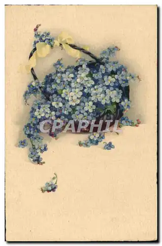 Cartes postales Fantaisie Fleurs