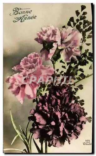 Cartes postales Fantaisie Fleurs