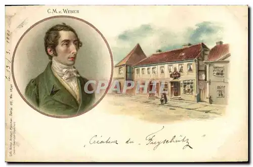 Cartes postales CM Weber