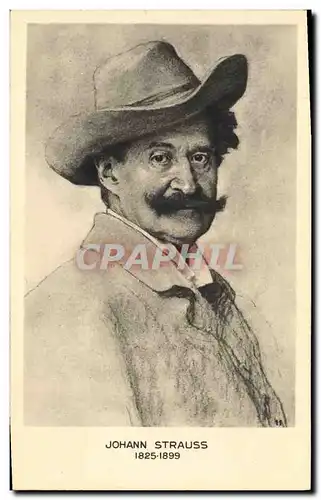 Cartes postales Johann Strauss