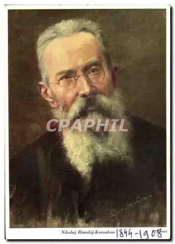 Cartes postales Nikolaj Rimskij Korwakow