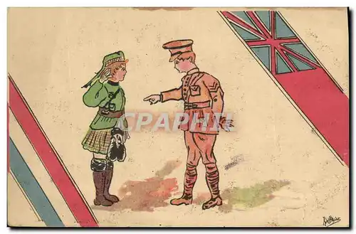 Cartes postales Militaria Orphelinat des armees