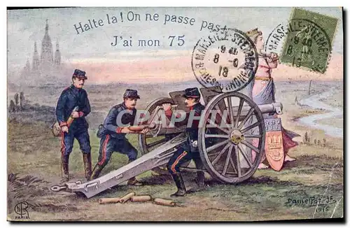 Cartes postales Militaria J&#39ai mon 75