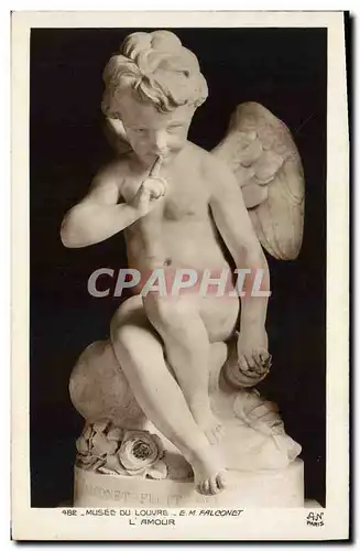 Cartes postales Paris Musee du Louvre Falconet l&#39amour
