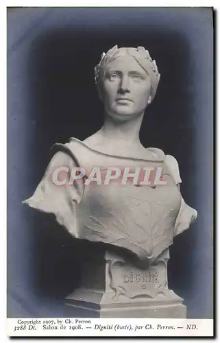 Cartes postales Salon de 1908 Dignite Perron