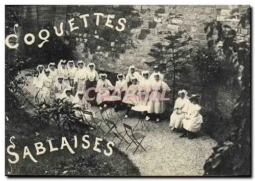 Cartes postales Folklore Coquettes Sablaises