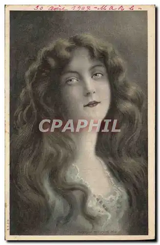 Cartes postales Fantaisie Illustrateur Femme